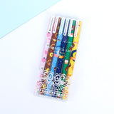 6 pcs/set Cute Gel Pens 0.38mm