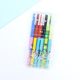 6 pcs/set Cute Gel Pens 0.38mm