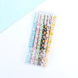 6 pcs/set Cute Gel Pens 0.38mm